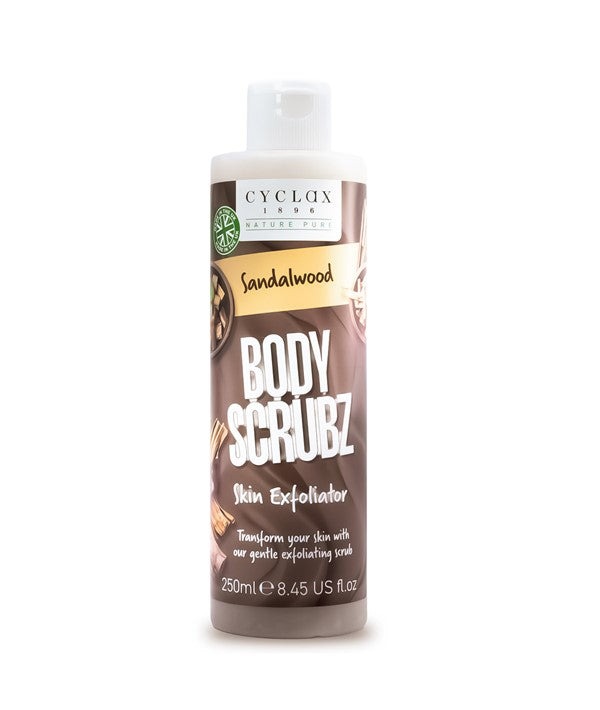 Three Pears  Cyclax 1896 Sandalwood Body Scrubz Skin Exfoliator