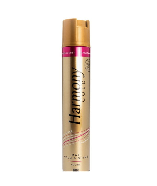 Three Pears Harmony Gold Max Hold And Shine Spray
