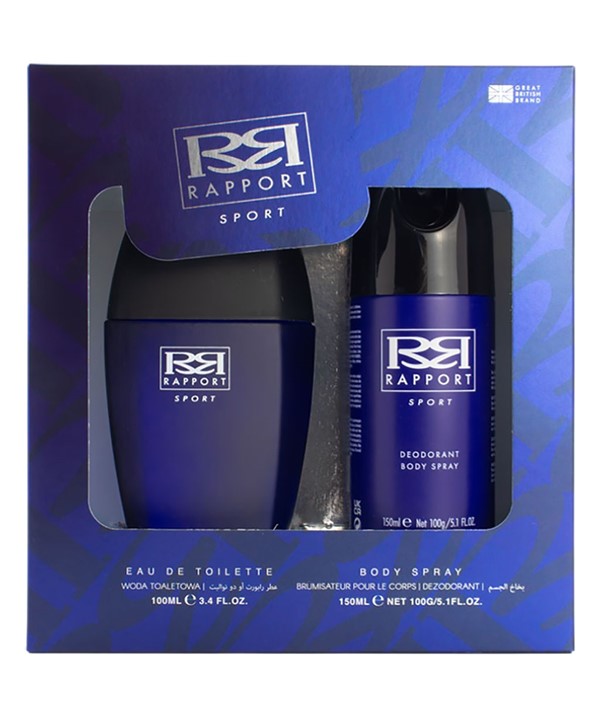 Three Pears  Rapport Sport EDT And Body Spray Duo Gift Set