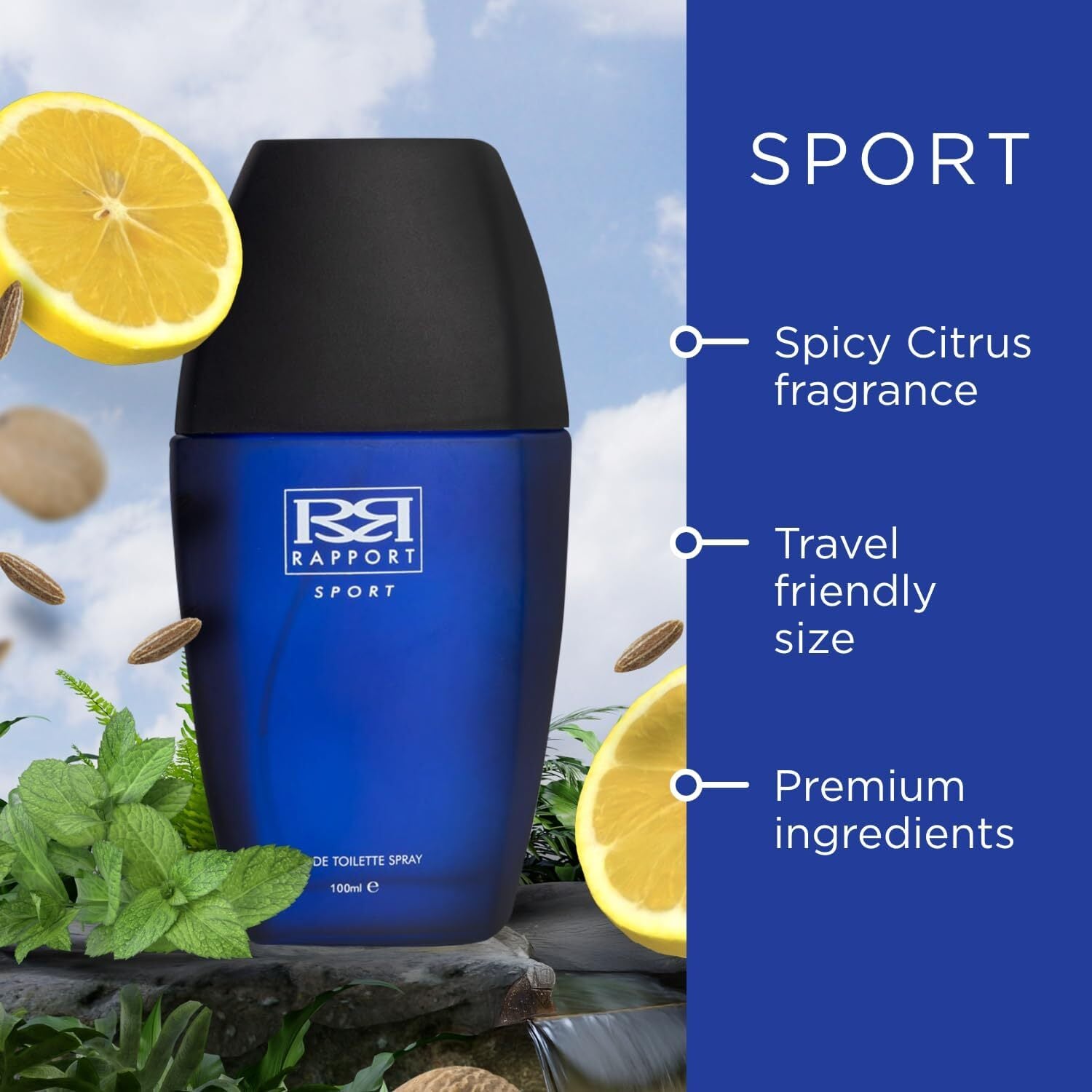 Three Pears  Rapport Sport Eau De Toilette Spray