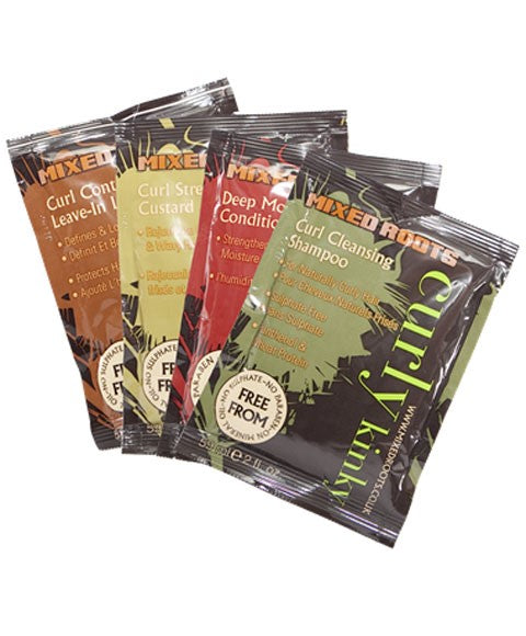 Mixed Roots | Pudding Shampoo/Conditioner, Custard Leave-In & Styling Full Range - Afro Hair Boutique