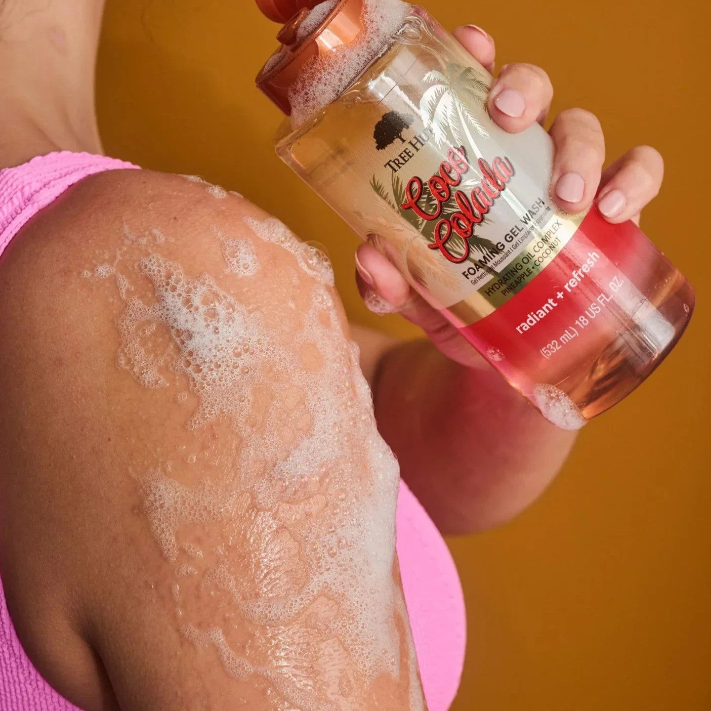 Tree Hut  Coco Colada Foaming Gel Wash
