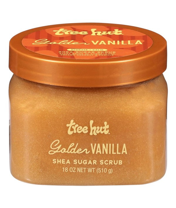 Tree Hut  Golden Vanilla Sugar Scrub