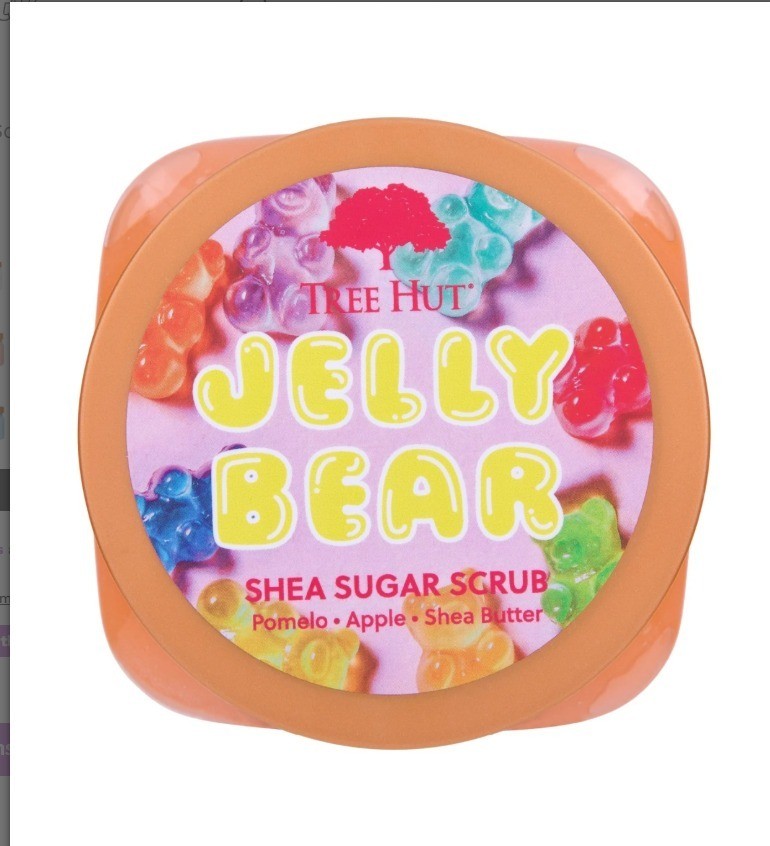 Tree Hut  Jelly Bear Shea Sugar Scrub