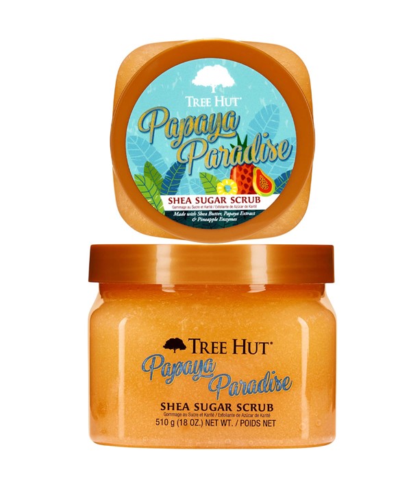 Tree Hut  Papaya Paradise Shea Sugar Scrub