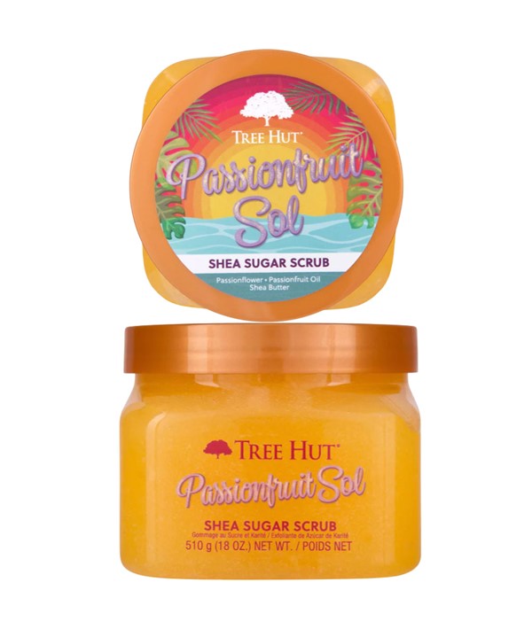 Tree Hut  Passionfruit Sol Shea Sugar Scrub