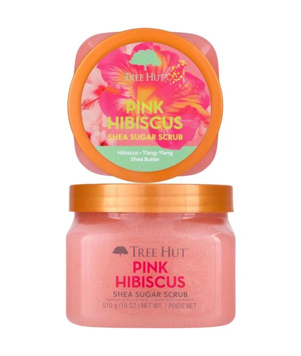 Tree Hut  Pink Hibiscus Shea Sugar Scrub