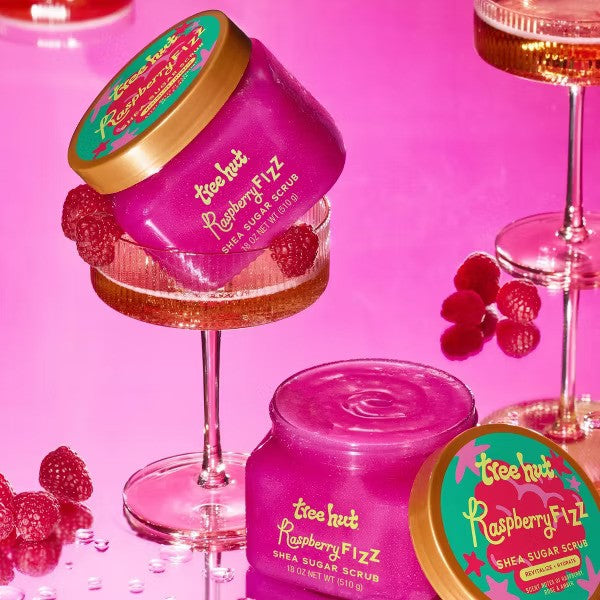 Tree Hut  Raspberry Fizz Shea Sugar Scrub