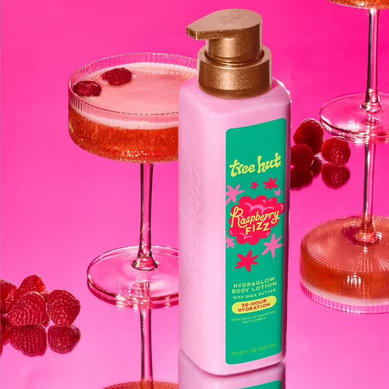 Tree Hut  Respberry Fizz Hydra Glow Body Lotion