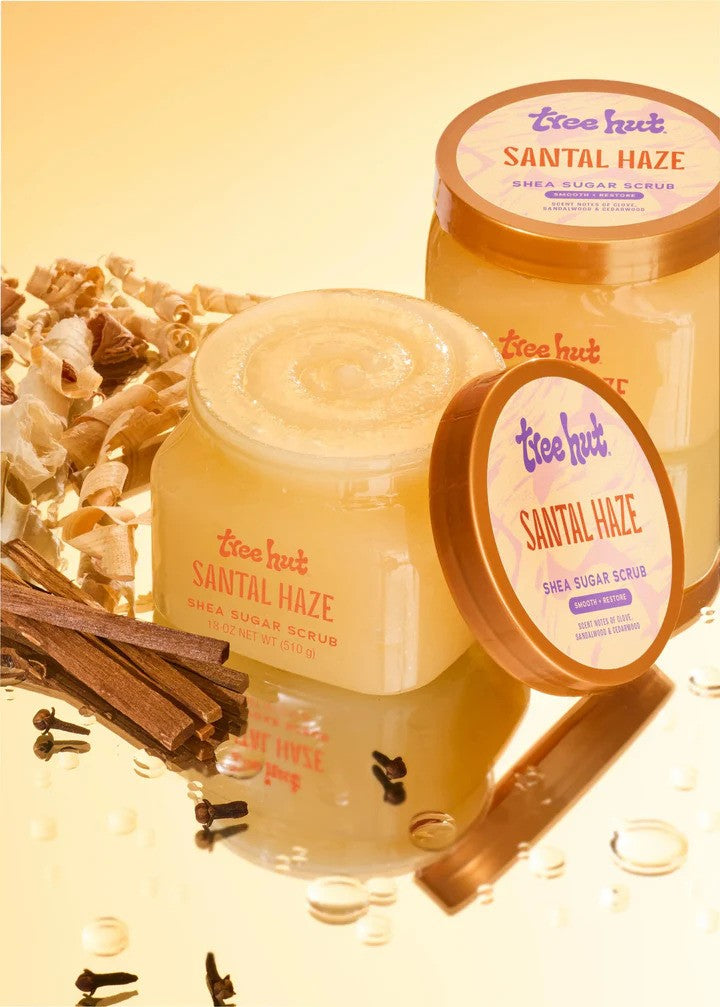 Tree Hut  Santal Haze Shea Sugar Scrub