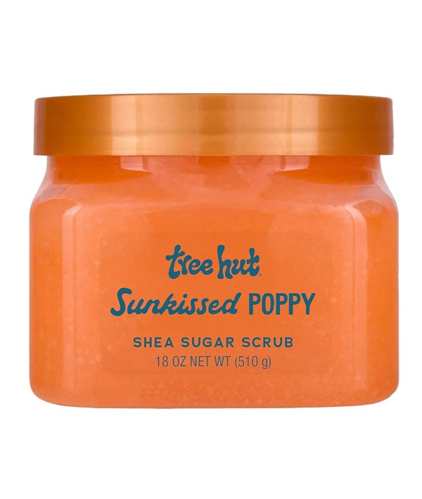 Tree Hut  Sunkissed Poppy Shea Sugar Scrub