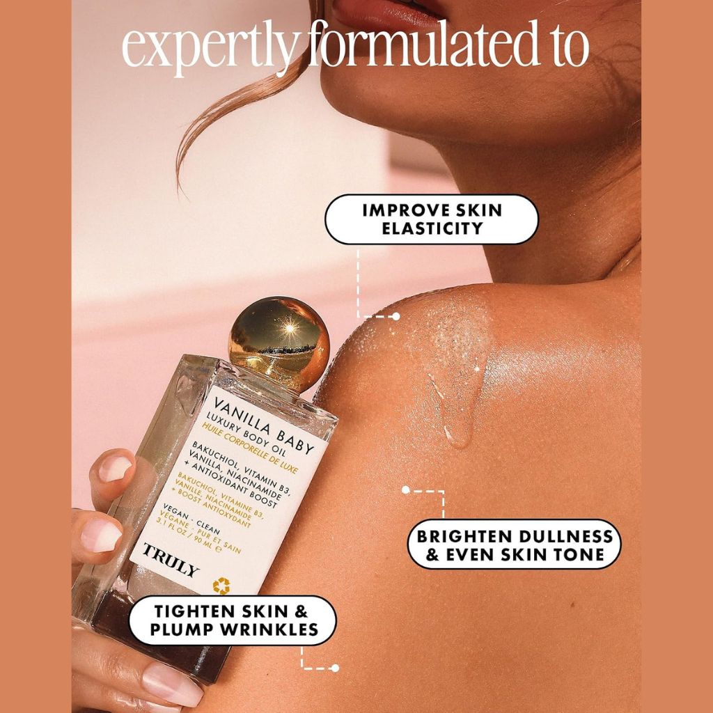 Truly Beauty  Vanilla Baby Luxury Body Oil