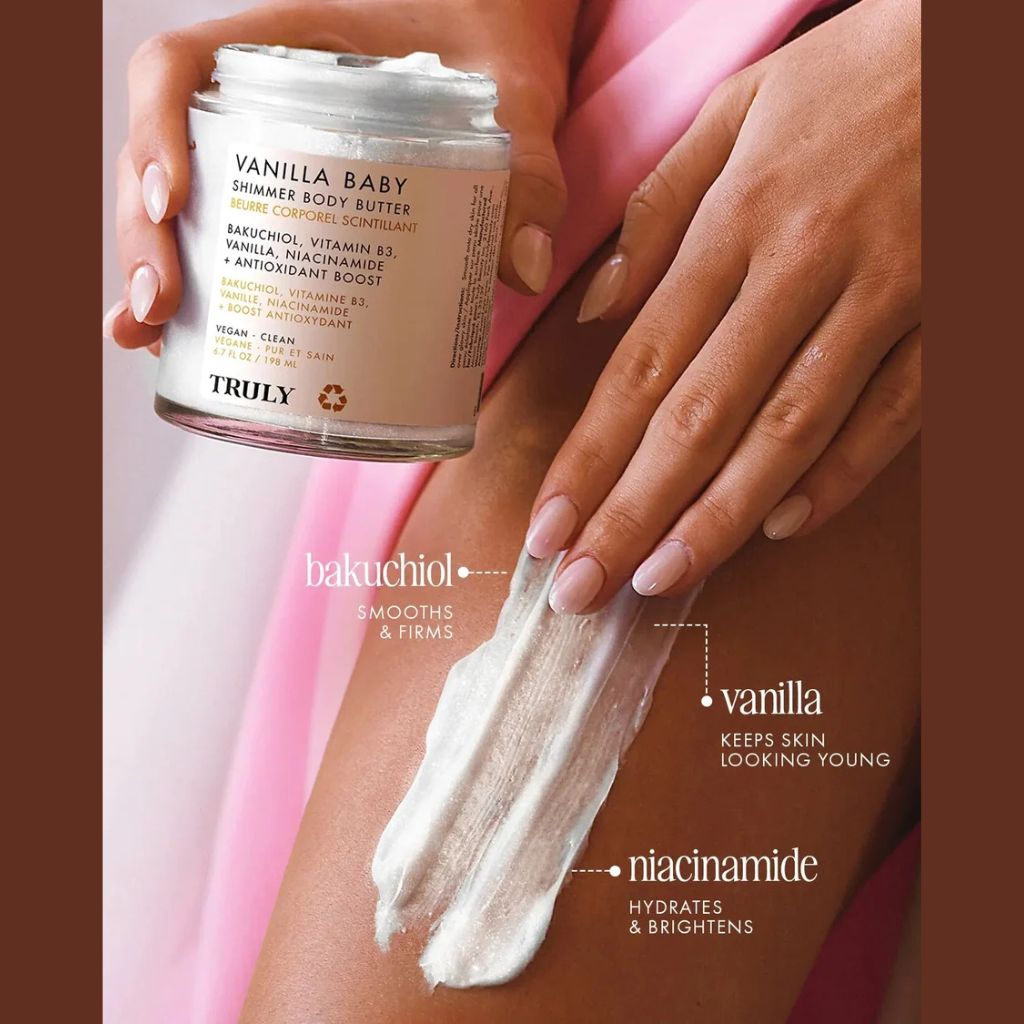 Truly Beauty  Vanilla Baby Shimmer Body Butter