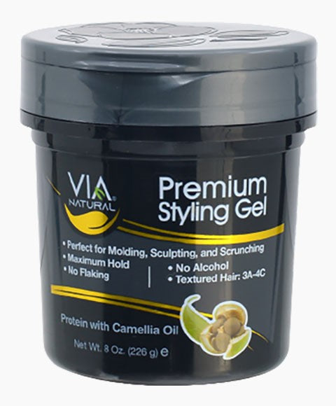 Universal Beauty Via Natural Premium Styling Gel With Protein And Camellia Oil
