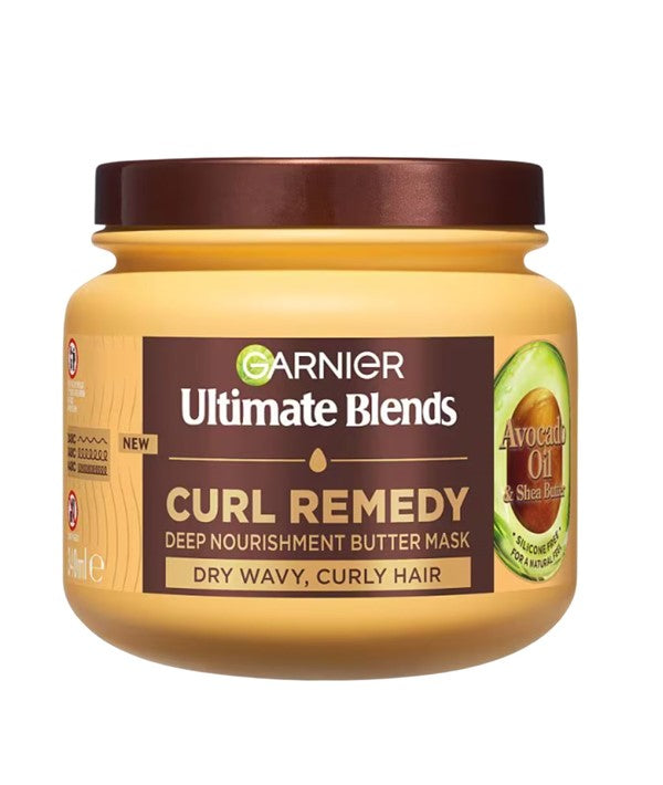 Garnier  Ultimate Blends Curl Remedy Deep Nourishment Butter Mask