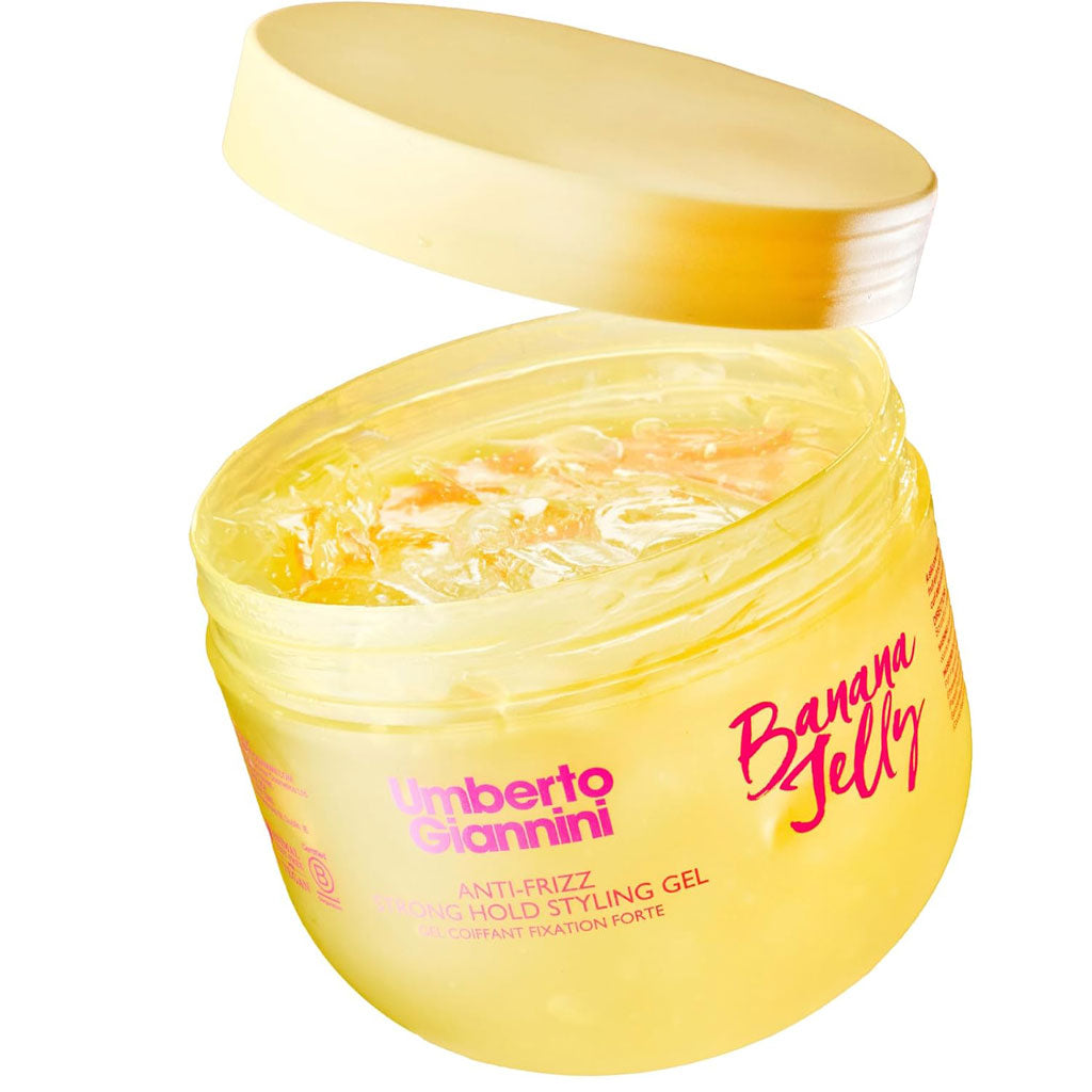 Umberto Giannini  Banana Jelly Anti Frizz Strong Hold Styling Gel
