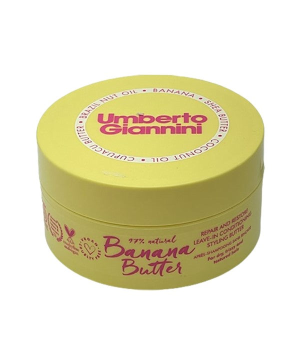 Umberto Giannini  Banana Butter Repair And Restore Leave In Conditioning Styling 