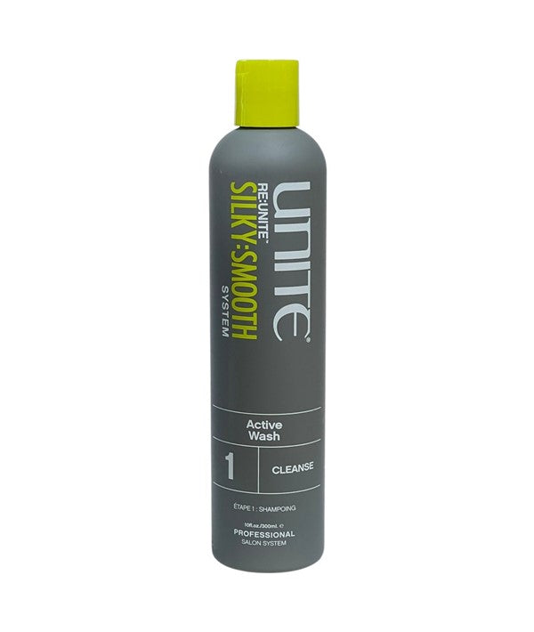 Unite Hair  Re Unite Silky Smooth Active Wash 1 Cleanse Shampoo