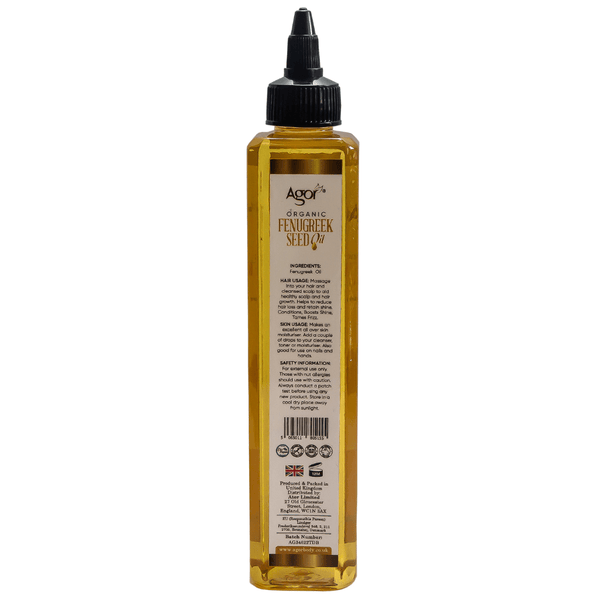 Agor Organic Fenugreek Seed Oil 250ml