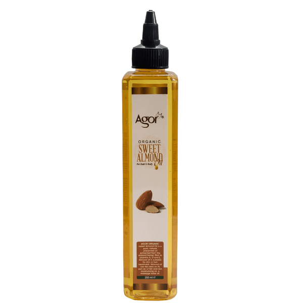 Agor Organic Sweet Almond Oil 250ml