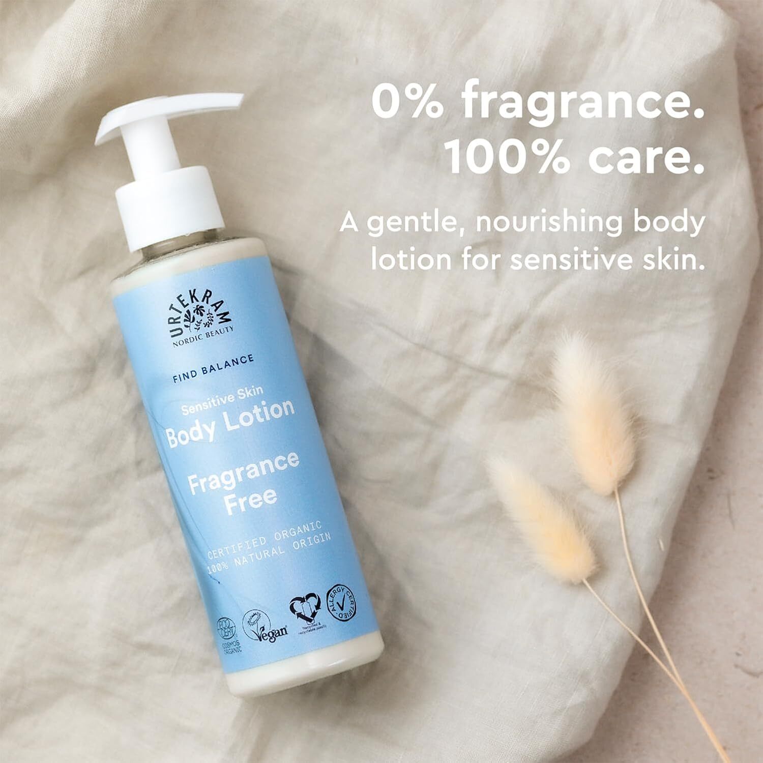 Urtekram  Fragrance Free Sensitive Skin Body Lotion