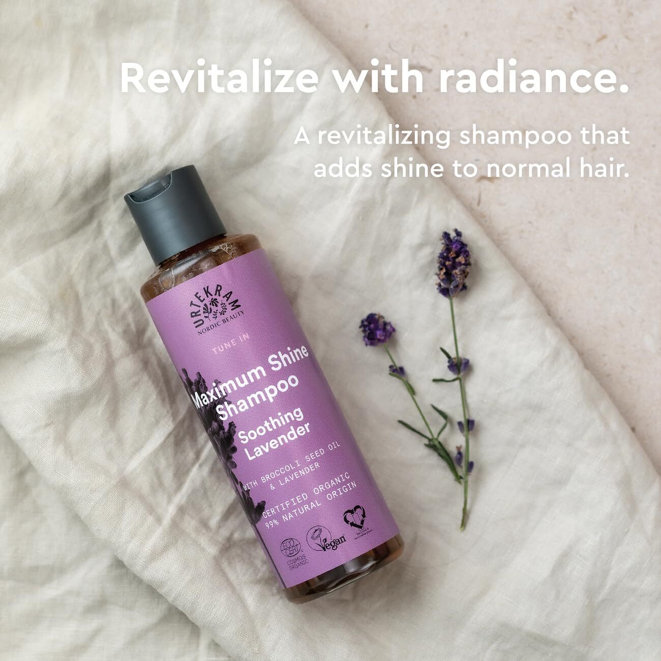 Urtekram  Soothing Lavender Maximum Shine Shampoo