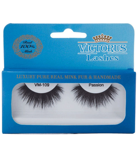 Victorus Luxury Pure Real Mink Fur And Handmade VM109 Passion Lashes