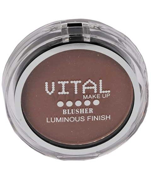 Vital Makeup  Luminous Finish Blusher 06 Brick Red
