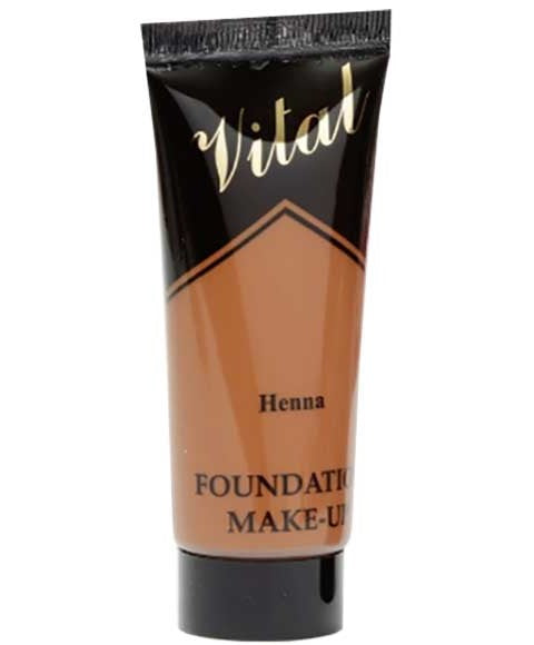 Vital Makeup Liquid Foundation Make Up Henna