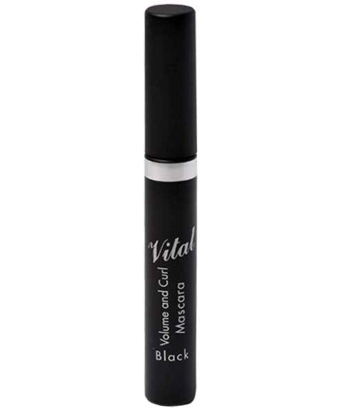 Vital Makeup Volume And Curl Mascara Black
