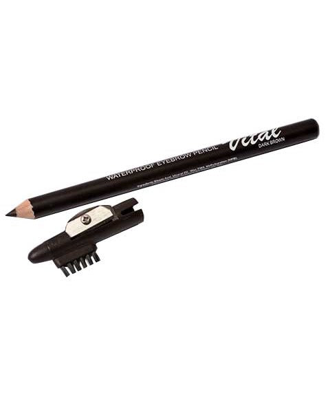 Vital Makeup  Eyebrow Pencil With Sharpener Dark Brown