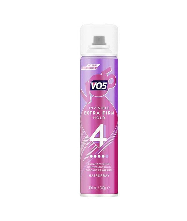 VO5  Invisible Extra Firm Hold 4 Hairspray