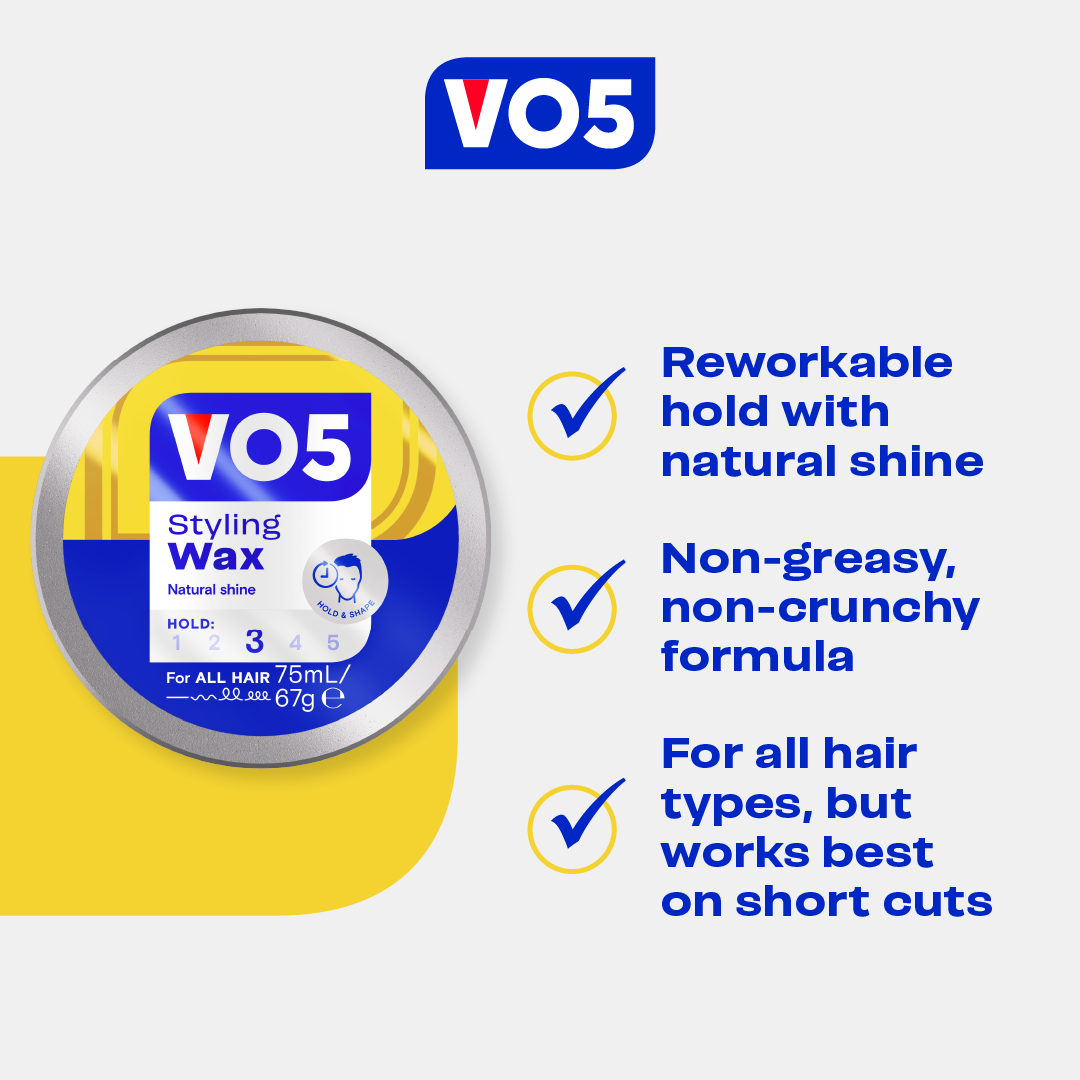 VO5 Controlled Hold Hair Styling Wax 75ml