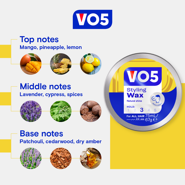 VO5 Controlled Hold Hair Styling Wax 75ml