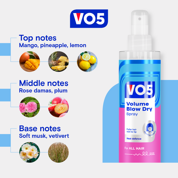 VO5 Volume Blow Dry Spray 200ml