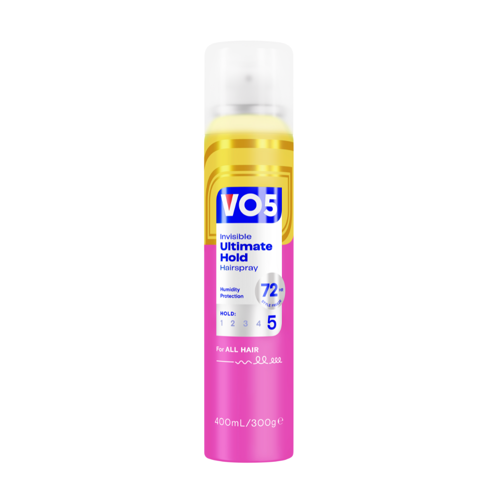 VO5 Invisible Ultimate Hold 5 Hairspray 400ml - Afro Hair Boutique