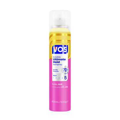 VO5 Invisible Ultimate Hold 5 Hairspray 400ml