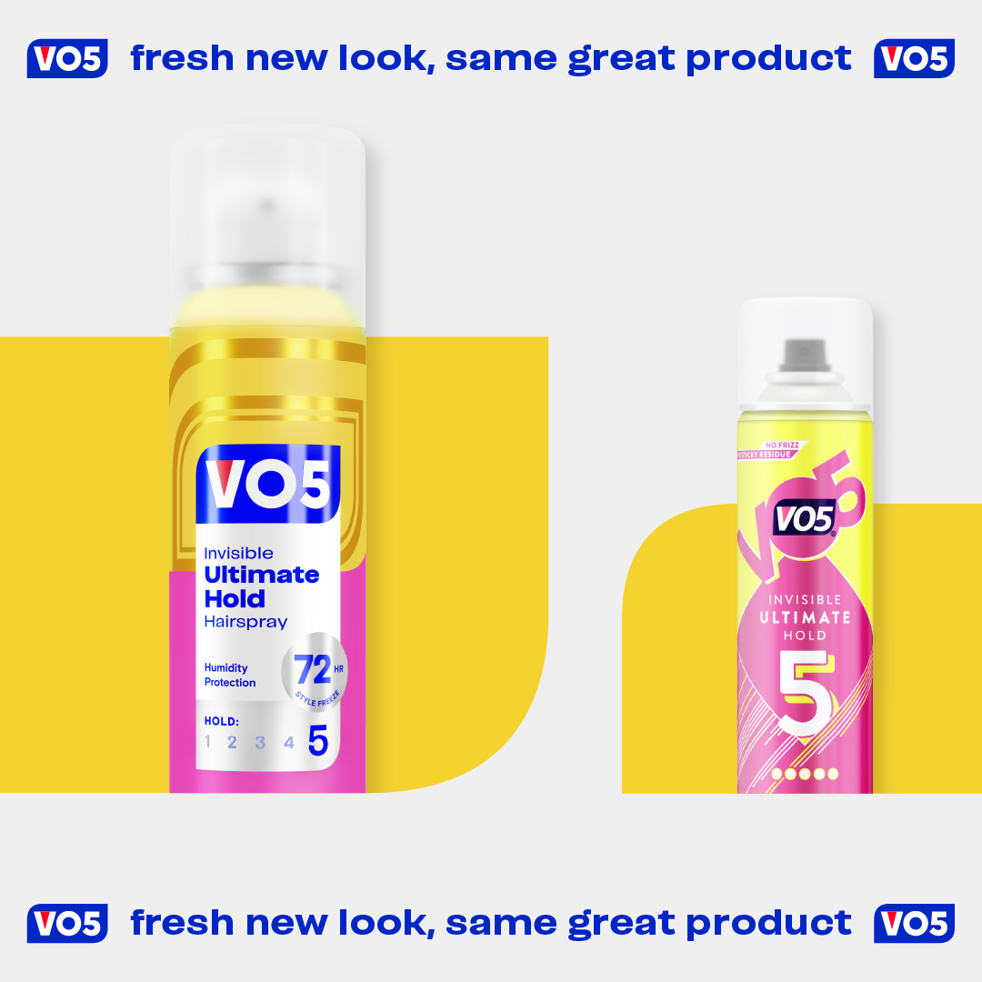 VO5 Invisible Ultimate Hold 5 Hairspray 400ml - Afro Hair Boutique