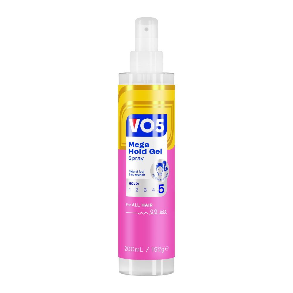 VO5 Megahold Control Gel Spray 200ml - Afro Hair Boutique