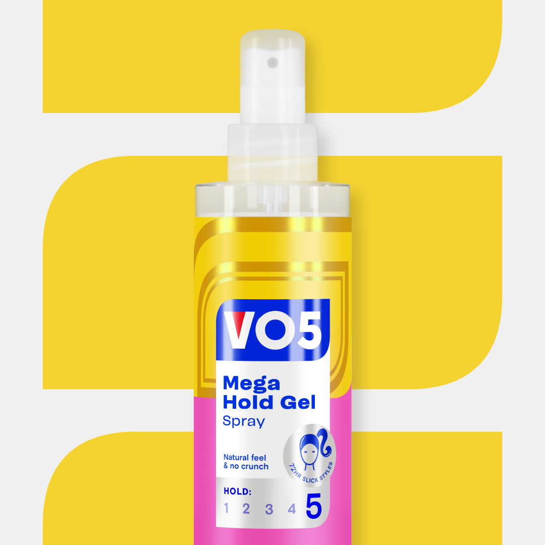 VO5 Megahold Control Gel Spray 200ml - Afro Hair Boutique