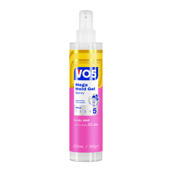 VO5 Megahold Control Gel Spray 200ml - Afro Hair Boutique
