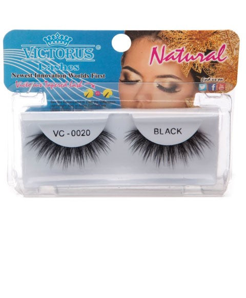 Victorus Eye Lashes  VC 0020 Black 