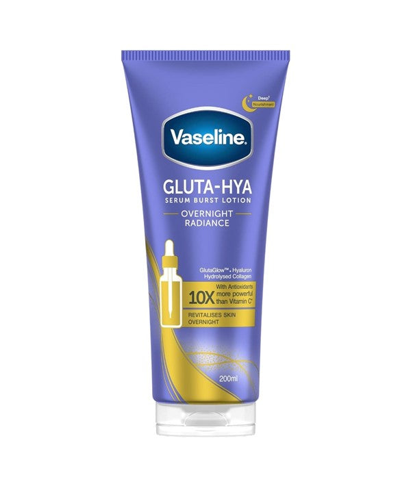 Vaseline  Gluta Hya Overnight Radiance Serum Burst Lotion