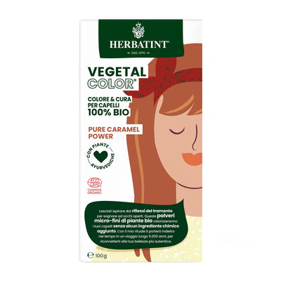 Herbatint Vegetal Organic Hair Color Pure Caramel Power 100g