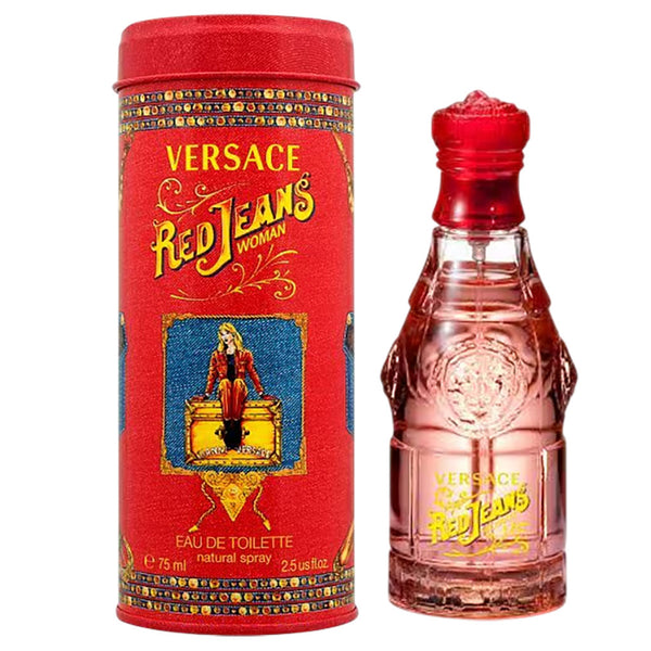Versace  Red Jeans Woman