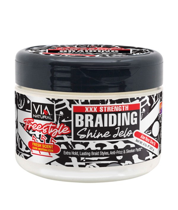 Universal Beauty Via Natural 3X Braiding Shine Jelo