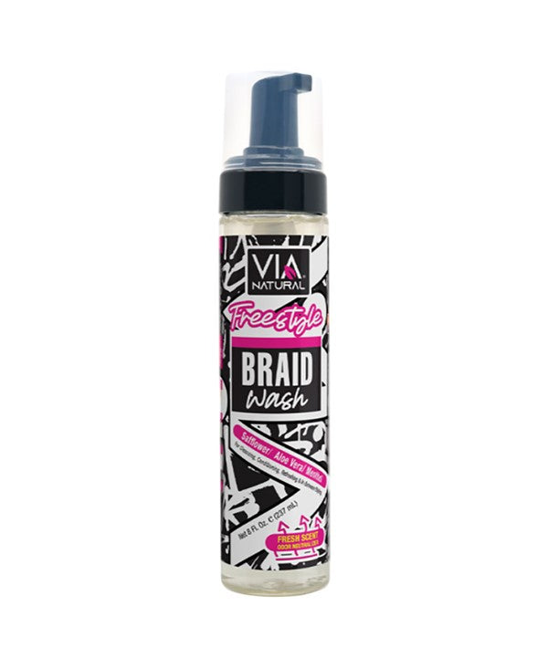 Universal Beauty Via Natural Freestyle Braid Wash