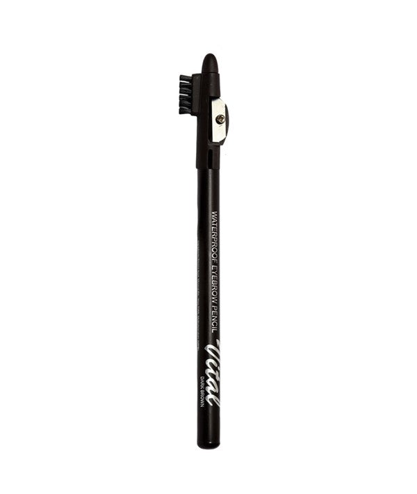 Vital Makeup Vital Waterproof Eyebrow Pencil With Sharpener