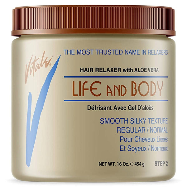 Vitale Life and Body Hair Relaxer with Aloe Vera 454g - Afro Hair Boutique