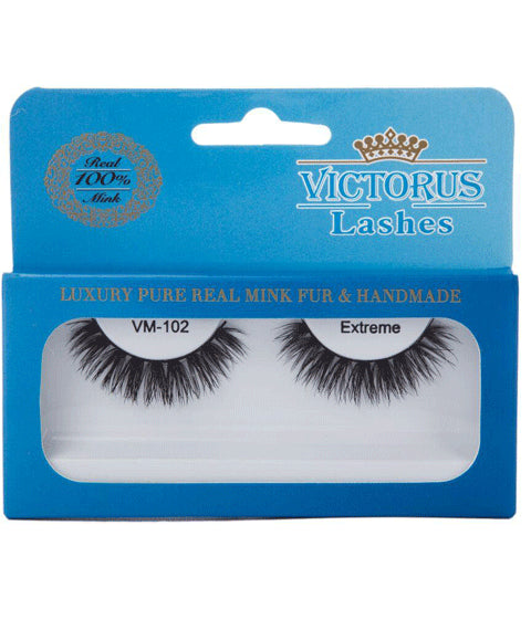 Victorus Luxury Pure Real Mink Fur And Handmade VM102 Extreme Lashes